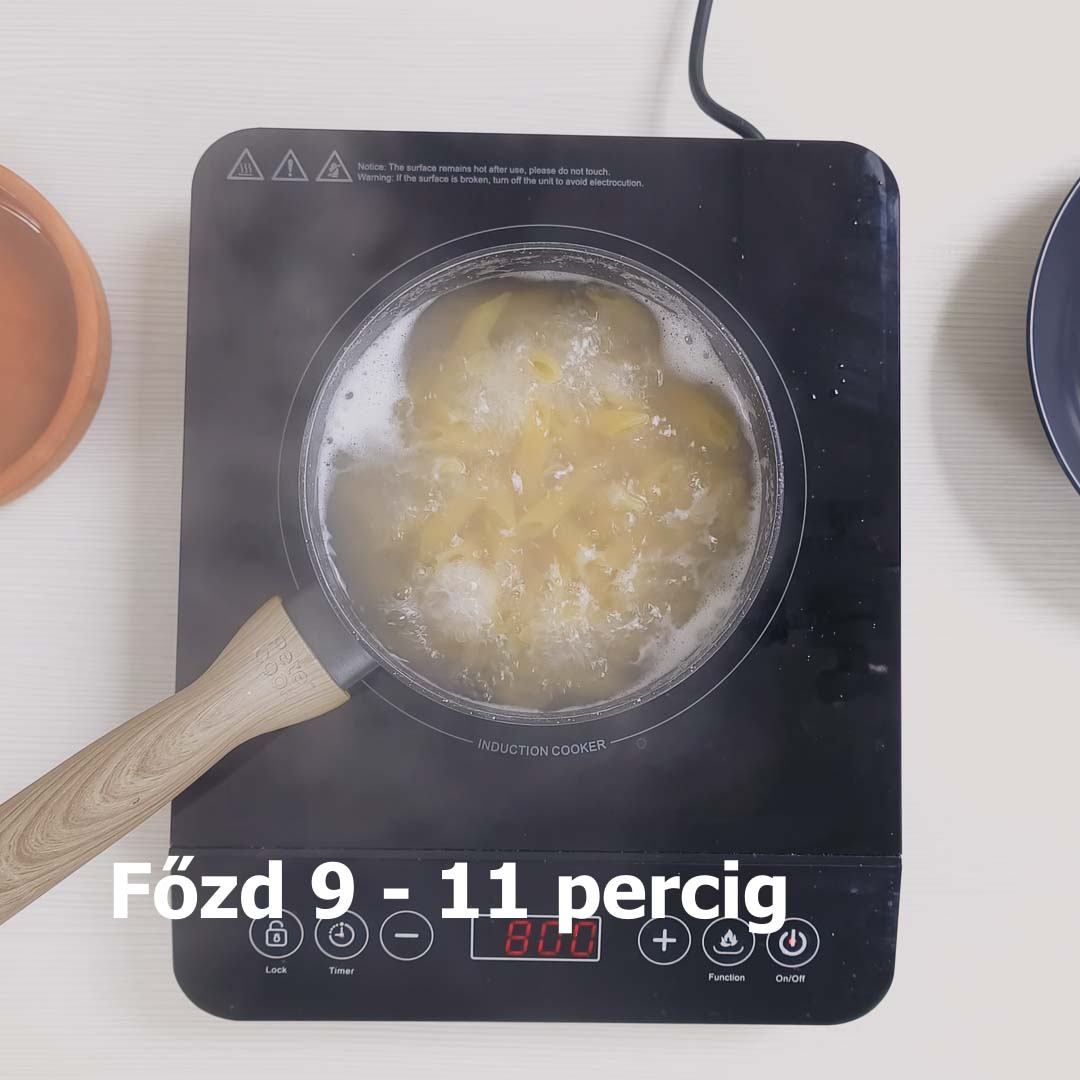 Főzd 9-11 percig a tésztát – Paradicsomos tészta